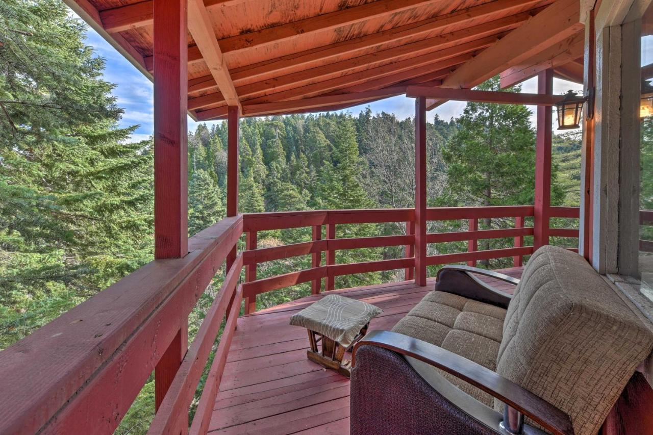 Lake Arrowhead Cabin With Deck And Stunning Mtn Views! San Bernardino Bagian luar foto