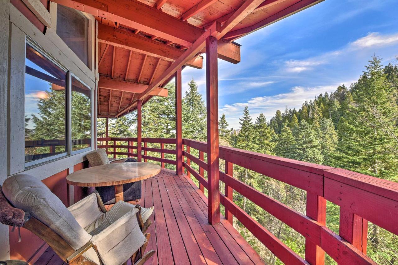 Lake Arrowhead Cabin With Deck And Stunning Mtn Views! San Bernardino Bagian luar foto